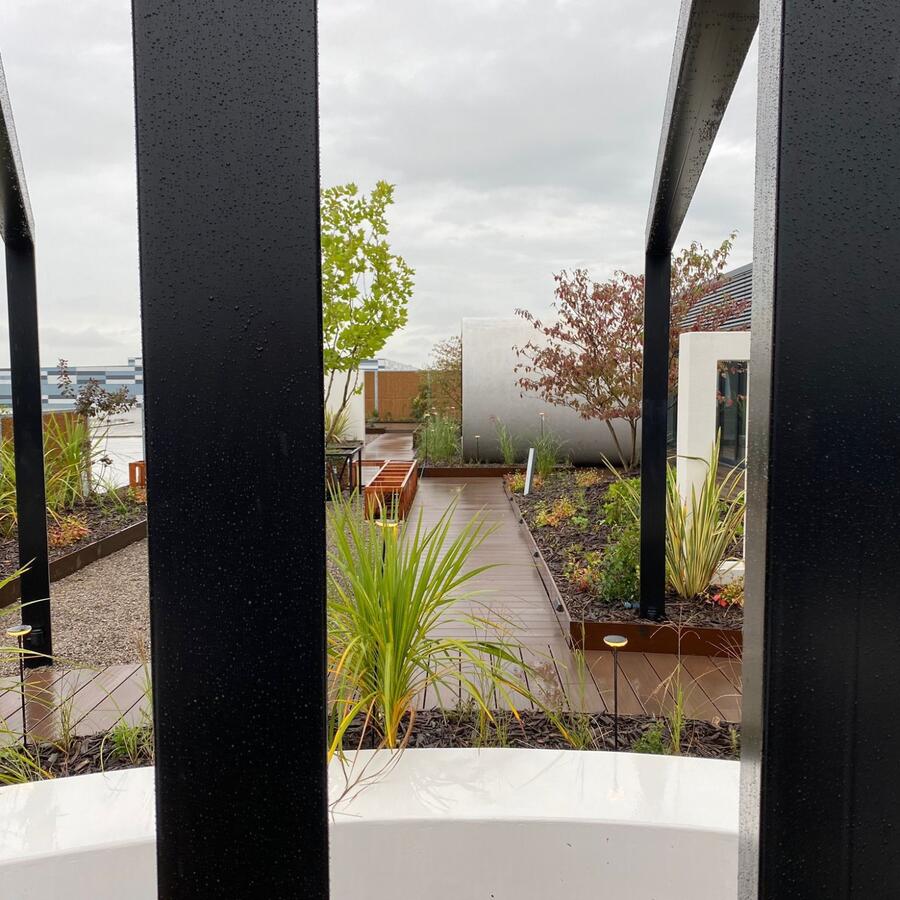 Rooftop C5 Investments, Nijmegen: spectaculaire kantoorruimte in de buitenlucht