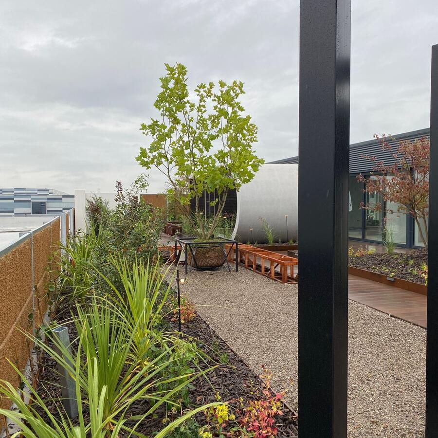 Rooftop C5 Investments, Nijmegen: spectaculaire kantoorruimte in de buitenlucht