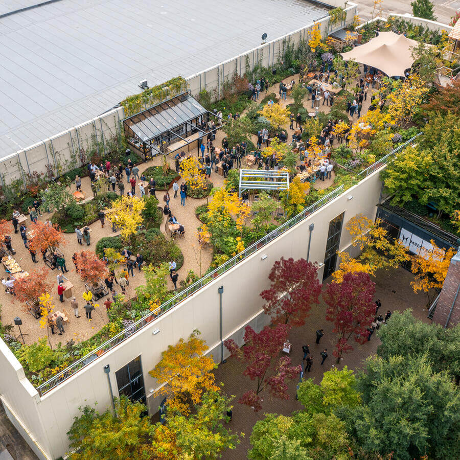 INSPYRIUM, CUIJK: Urban Trees op een bekroonde daktuin
