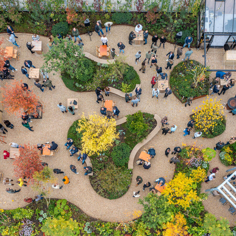 INSPYRIUM, CUIJK: Urban Trees op een bekroonde daktuin