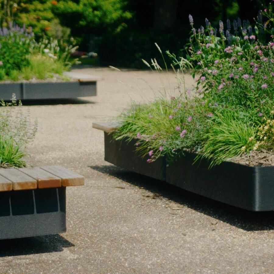 Jungle Blocks: Modulaire blokken jungle <br>voor lichtgewicht daklandschap