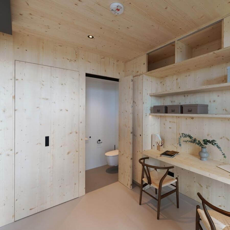 OPTOPPER, ROTTERDAM: Modularer Wohnbau mit modularem Gründach
