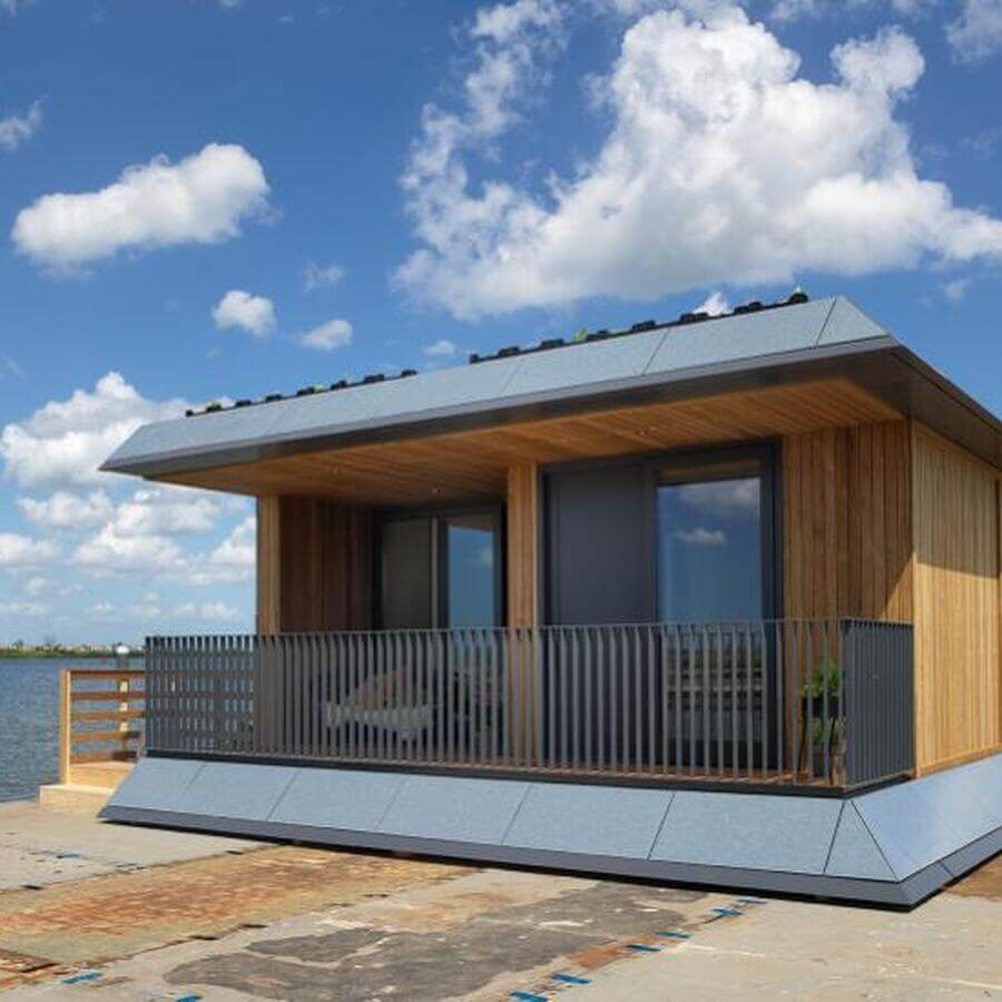 OPTOPPER, ROTTERDAM: Modular housing with a modular green roof